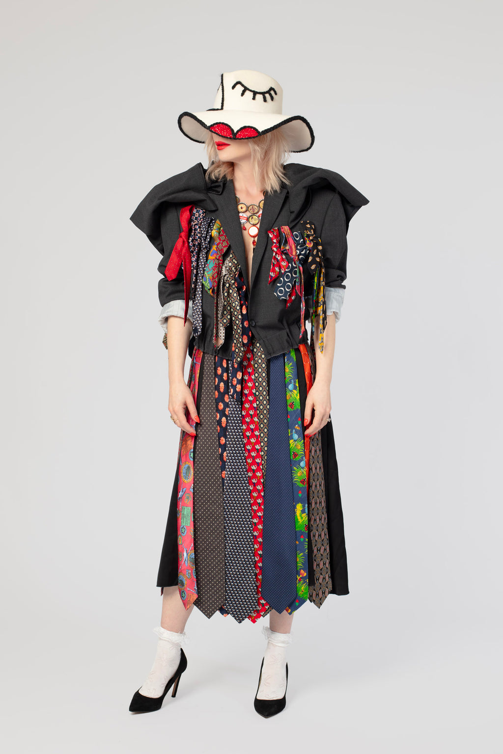 Skirt Ribbon & Run 001