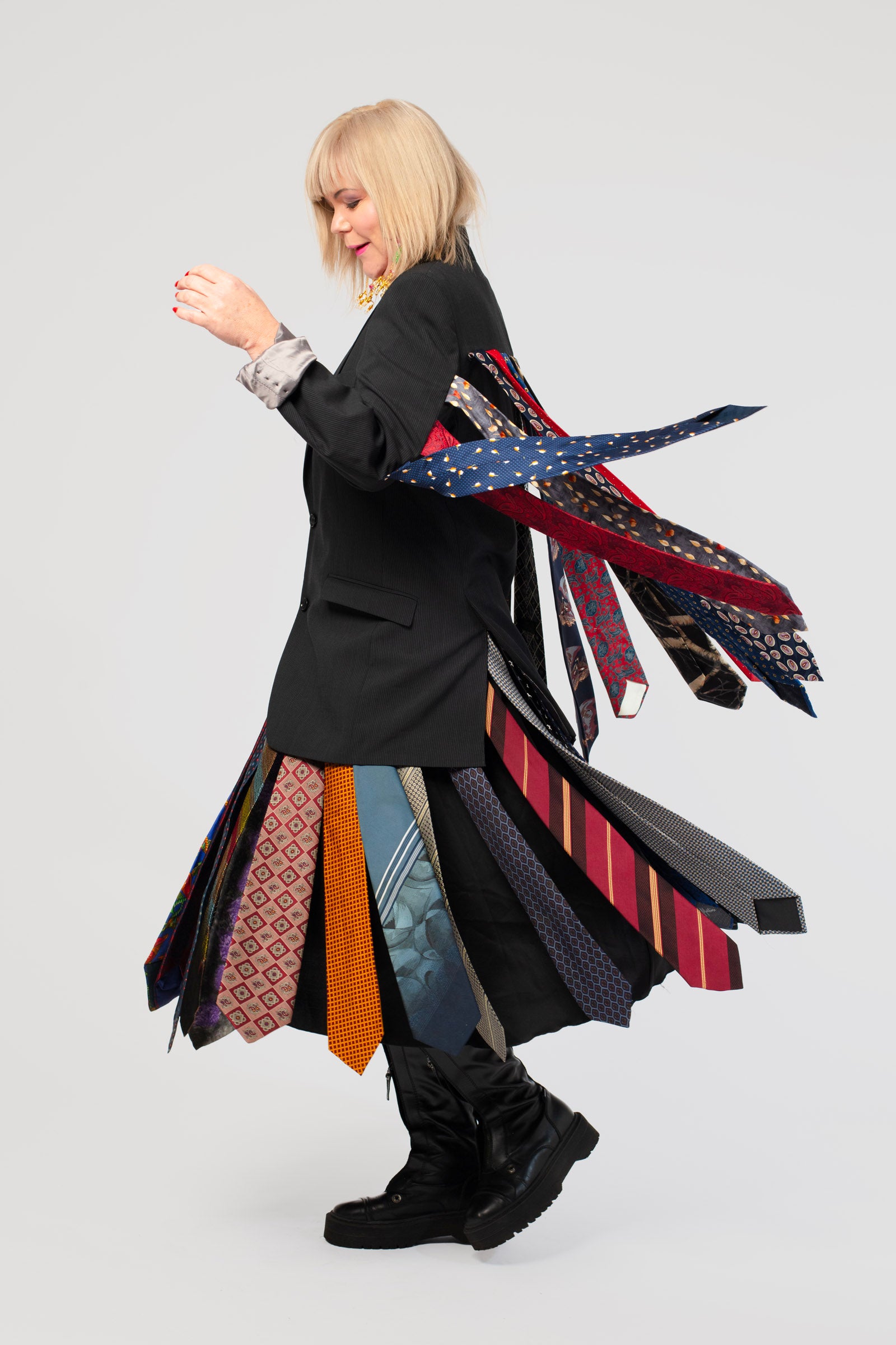 Skirt Ribbon & Run 002